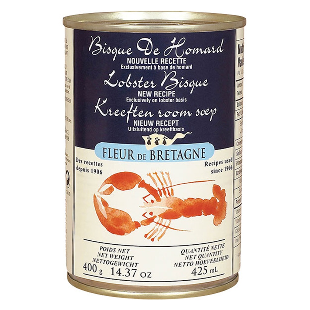 Soep Kreeft Fleur De Bretagne Blik 0,5 L