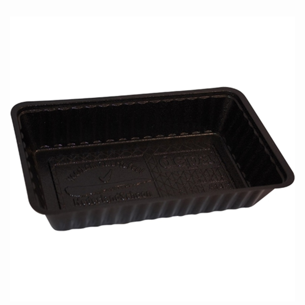 BARQUETTES EN PLASTIQUE NOIR A14 4 x 250 st (180X125X35MM)