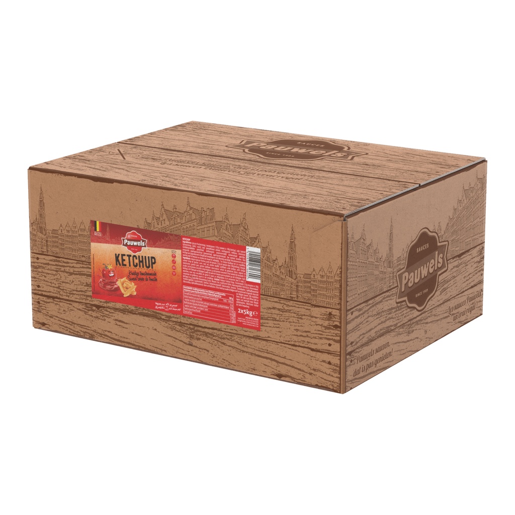 Tomaten Ketchup Pauwels Bag 2 x 5 L