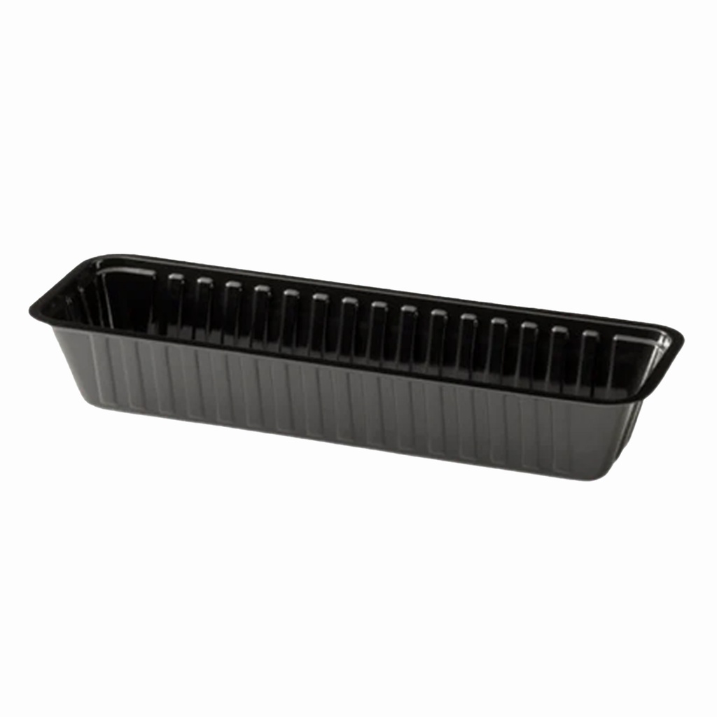 Plastiek Bak A 16 DW Zwart (216x72x35mm)1000 st