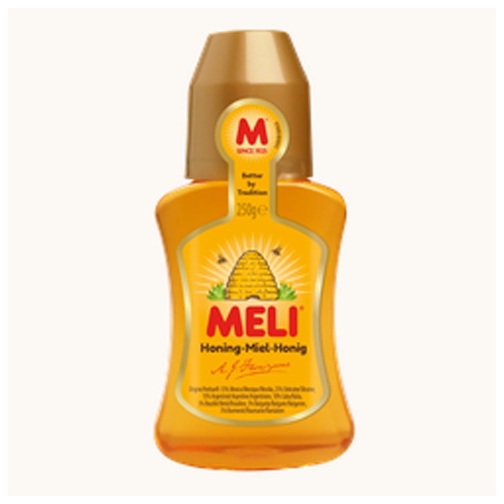 Vloeibare Honing Knijpfles (Meli Dosi) 250 gr