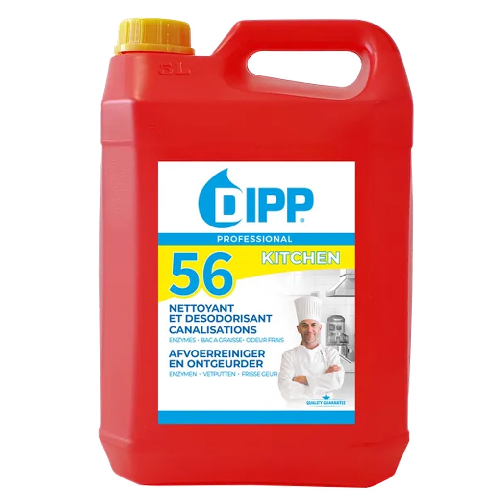 Afvoerreiniger & Ontgeurder Dipp (56) Can 5 L