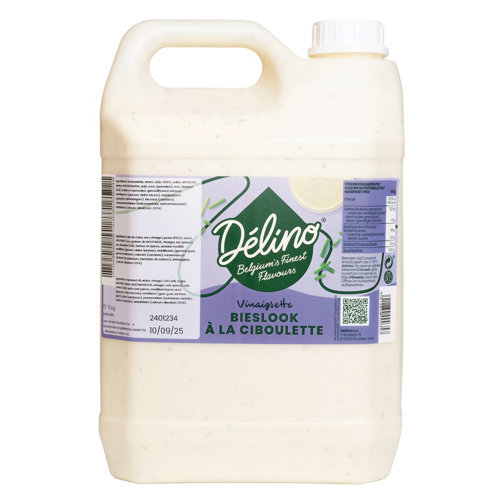 Vinaigrette Bieslook Delino 5 kg