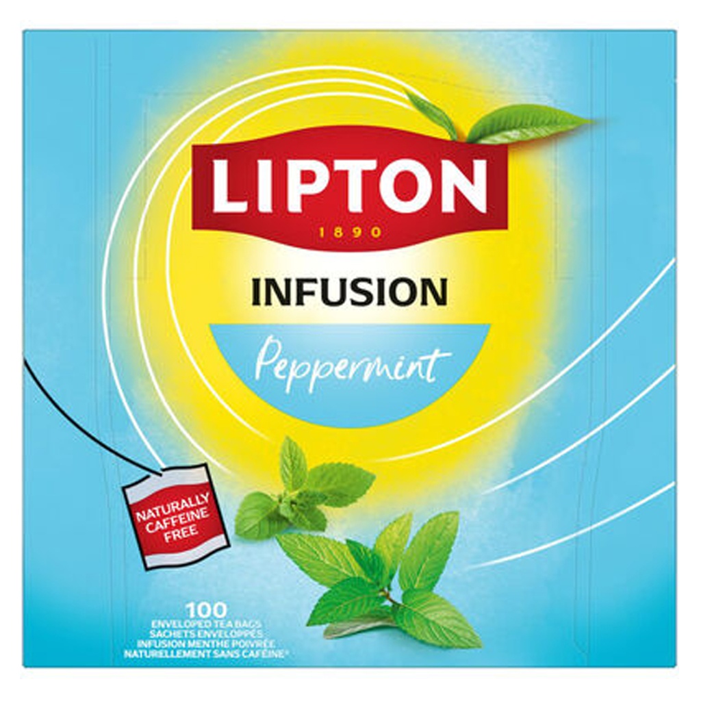 THE MENTHE 100PCS LIPTON 160 GR