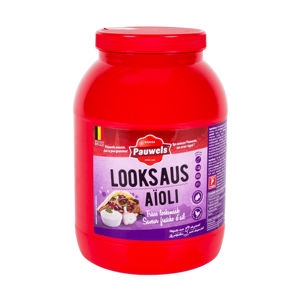 Sauce à l'Ail Pauwels 3 L