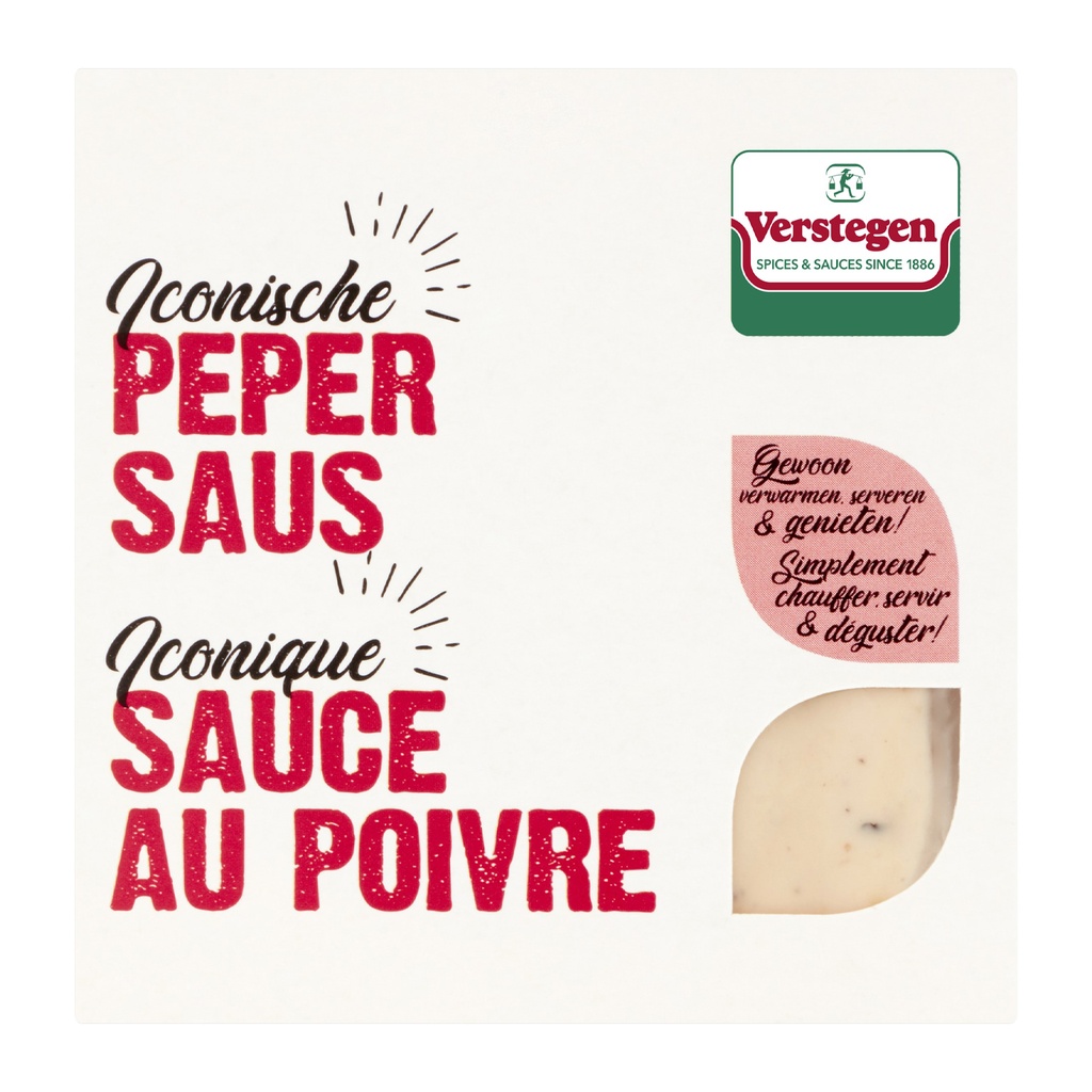 Sauce Au Poivre Verstegen 80 ml