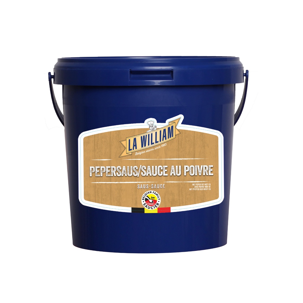 Peper Saus La William Emmertje 3 L