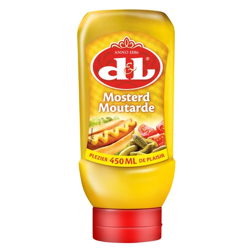 [3597] Mosterd Squeeze Devos Lemmens Tube 450 ml