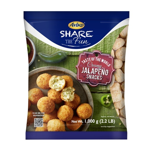 [13784] Jalapeno Snacks Aviko 1 kg