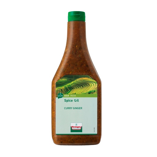 [1093] Spice Oil Curry Ginger Pure Verstegen 870 ml