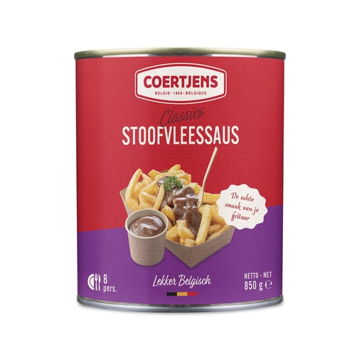 [233] Stoofvlees Saus Coertjens Blik 850 gr