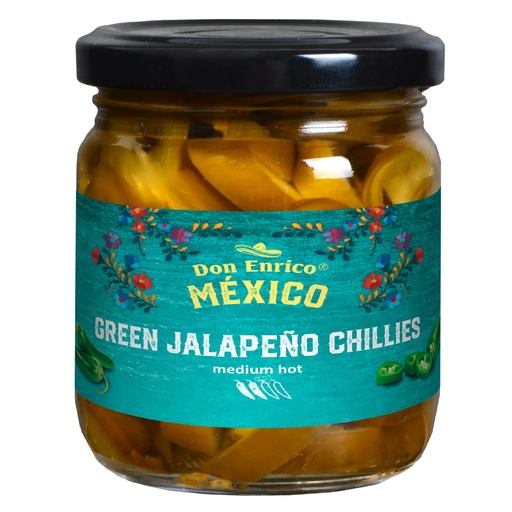 [13815] Jalapeno Chilli Groen Glas 212 ml (190g)