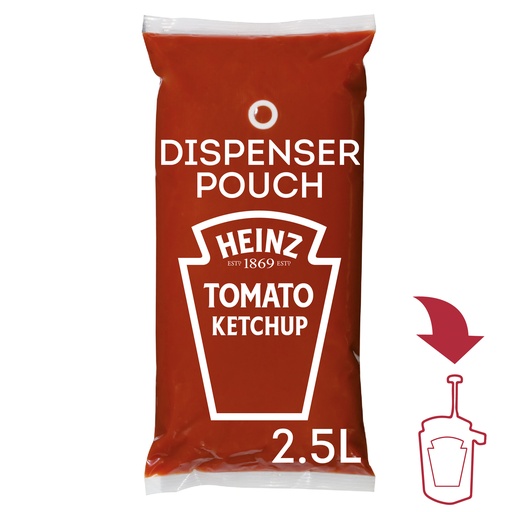 [2231] Tomaten Ketchup Heinz Bag 3 x 2,5 L
