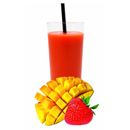 [8259] Smoothie Paradise (Mango/Aardbei) Fresh Fruit 20 x 150 gr