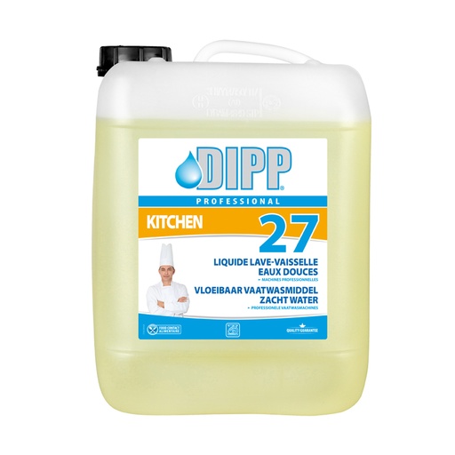 [3838] Liquide Lave-Vaiselle Eaux Douces Dipp (27) 10 L