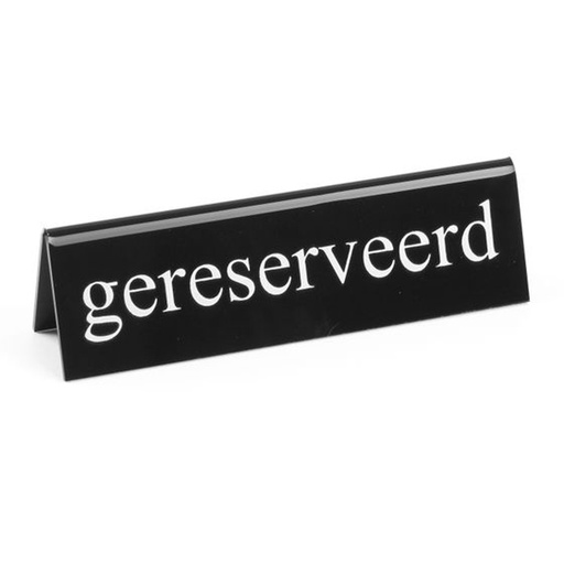 [6212] Tafelstandaard "Gereserveerd" Hendi - 663745