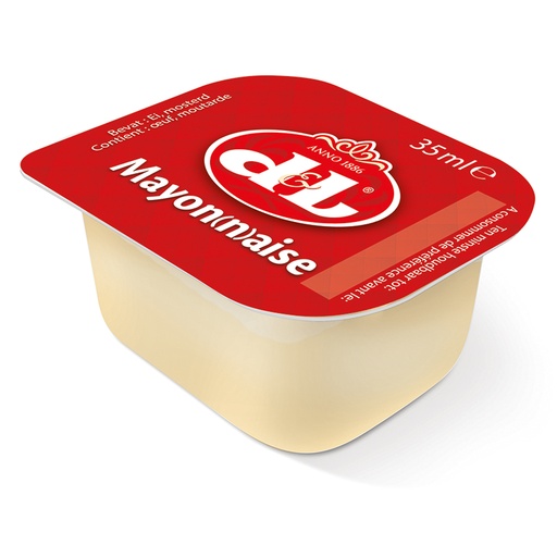 [10785] Mayonaise Met Ei Porties Devos Lemmens 144 x 35 ml