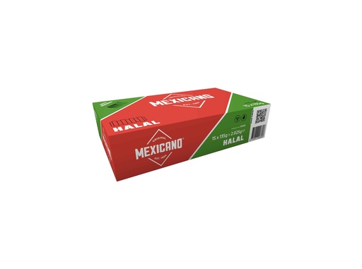[2600] Mexicano Halal De Vries 15 x 135 gr