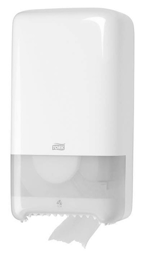[3365] Tork Dispenser Toilet Roll - Mid Size - White - 557500 - T6