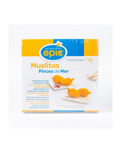 [4794.1] Muslitos Surimi Gepaneerd 33g/st Epic 1 kg