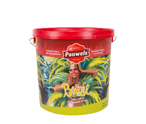 [3718] Brasil Saus Pauwels Emmer 10 L