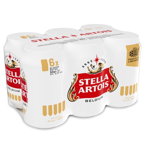 [1219] Stella Artois 4 x 6 x 33 cl
