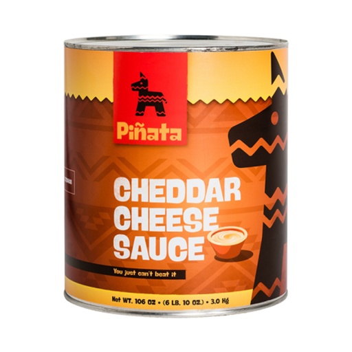 [10603] LA155 Cheddar Cheese Sauce Pinata Blik 3 kg