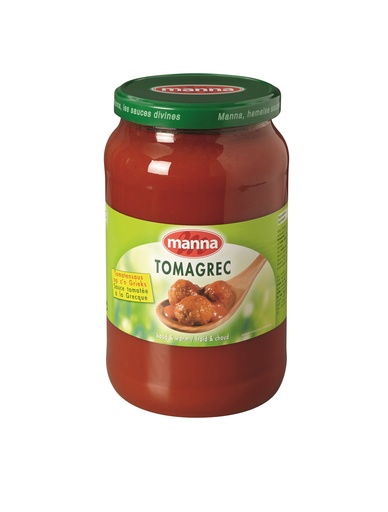 [482] Tomagrec Saus Manna Glas 1,9 kg