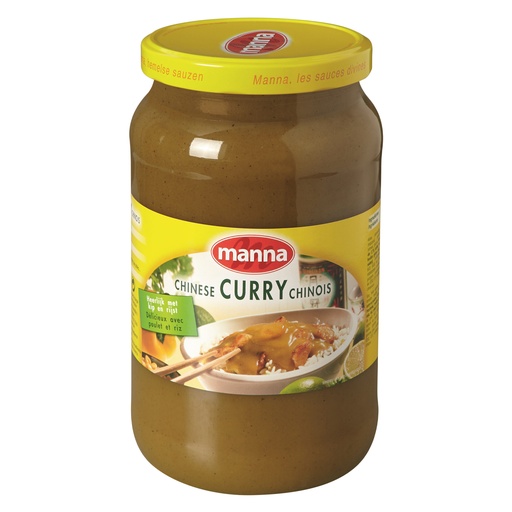 [473] Chinese Curry Saus Warm Manna Glas 1,9 kg