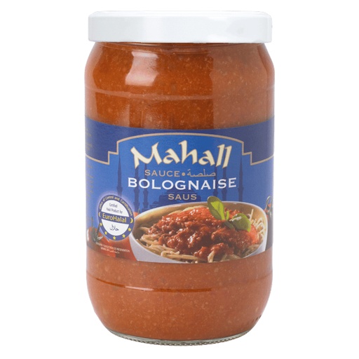 [16395] Bolognaise Saus Halal Mahall Manna Glas 2 L