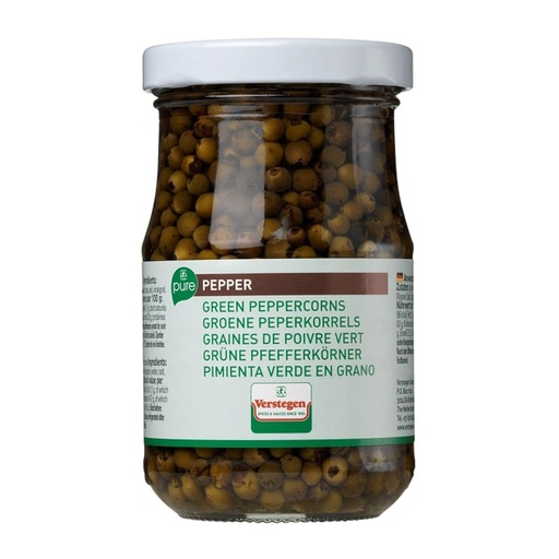 [523] Peper Bolletjes Groen Verstegen Glas 210 gr