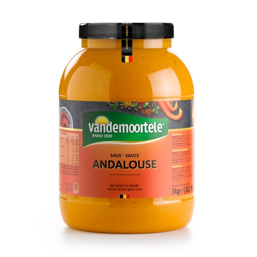 [1785] Andalouse Saus Vandemoortele Pet 3 L