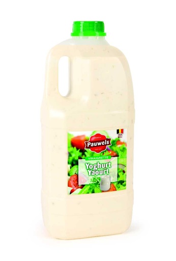 [14057] Vinaigrette Yoghurt Pauwels Tube 1 L