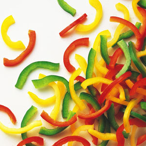 [14216] Paprika Reepjes Rood Groen Geel Ardo 1 kg