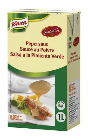 [1534] Sauce Poivre Garde d'Or Knorr Brique 1 L