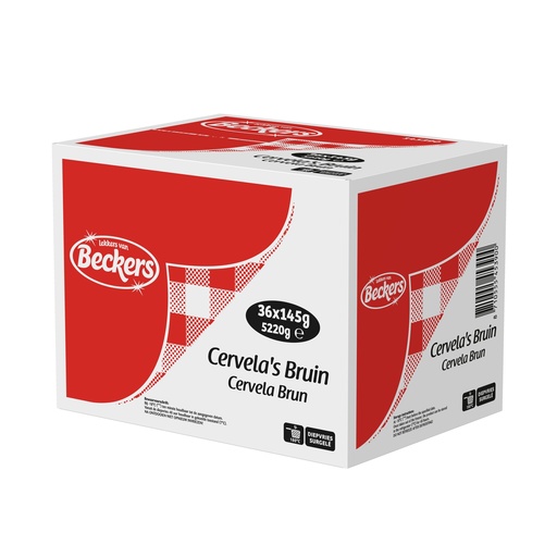 [125] Cervela Bruin Beckers 36 x 145 gr