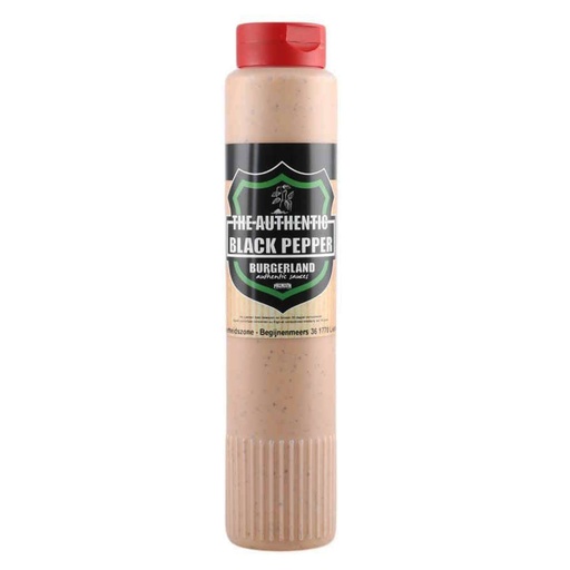[8011] Black Pepper Sauce Burgerland Tube 1 L