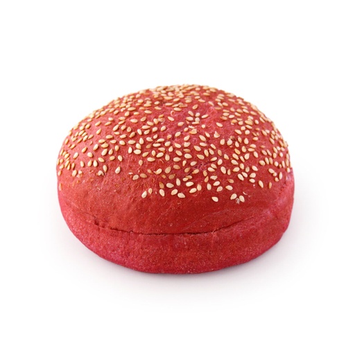 [13933] 2623 Hamburgerbroodje Rode Biet Vegan Diversi Foods 35 x 95 gr