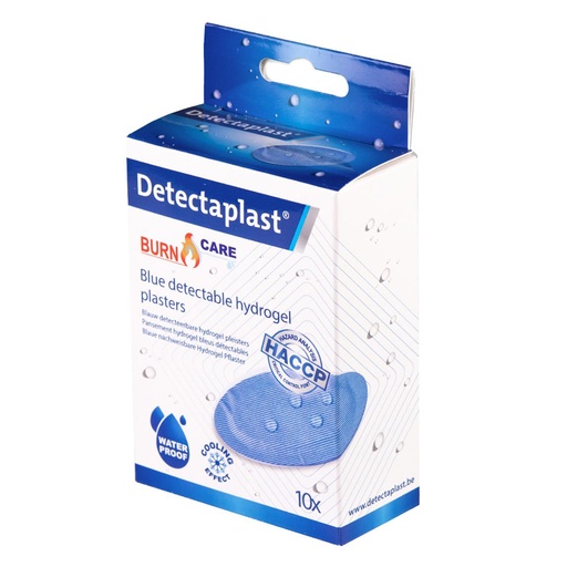 [15300] Hydrogel Pleisters Blauw 43 x 68 mm 10 st