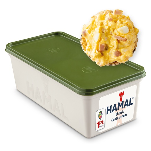 [4179] SALADE AUX OEUFS & LARDONS 1KG HAMAL