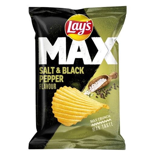 [5752] Chips Salt & Pepper Max Lays 20x40gr
