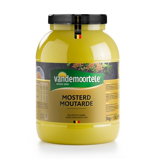[1802] Mosterd Vandemoortele Pet 3 L
