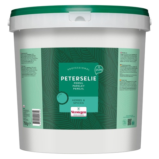 [15938] Peterselie Gesneden Verstegen Emmer 750 gr