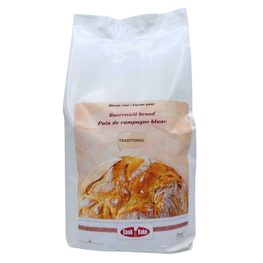 [12049] Bloem voor Boerenwit Brood C&B 2 kg