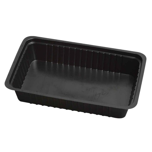 [0208ZW] Plastiek Bak B-A15 Zwart (A 14) (189x121x35mm) 1000 st