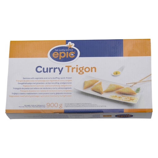 [15749] Samosa met Groentevulling en Curry 15g/st 900 gr