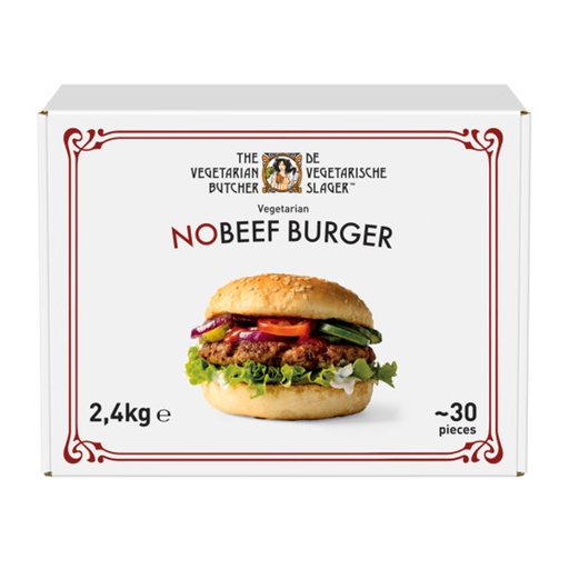 [14376] No Beef Burger Mc 2 Vegetarische Slager 2,4 kg