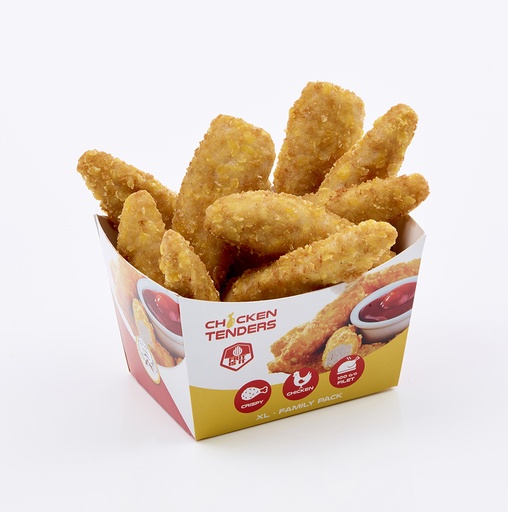 [2949] Chicken Tenders Family xL Frit is it 50 x 40 gr