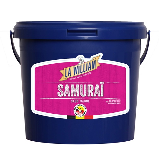 [3133] Samurai Saus La William Emmer 9,8 kg