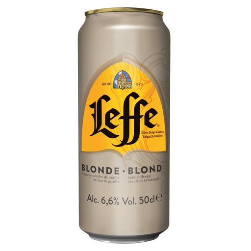 [2606] Leffe Blond Blik 24 x 50 cl